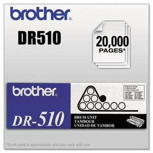 Brother DR510 20000 Page Drum Unit - Retail Packaging