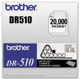 Brother DR510 20000 Page Drum Unit - Retail Packaging