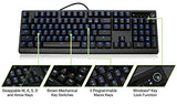 IOGEAR GKB710L-BN Kaliber Mechanical Gaming Keyboard, Brown Switches