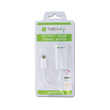 Techly IADAP USB31-ETGIGA USB-C to Gigabit Ethernet Adapter