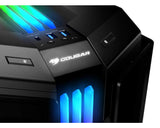 Cougar RGB Glass-Wing Mid Tower Gaming Case with Trelux Dynamic RGB Lighting Cases Gemini T