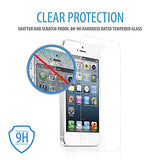 V7 Shatter Proof Tempered Glass Screen Protector for iPhone5/5S/5c - Retail Packaging - Clear