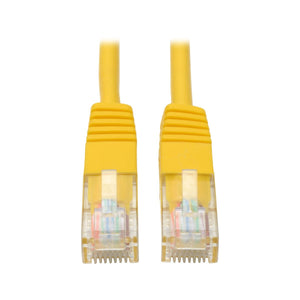 Tripp Lite N002-007-YW 7 Feet Cat5e 350MHz Molded Patch Cable RJ45M/M (Yellow)