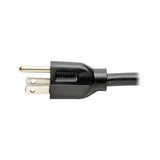 Tripp Lite P019-008-C15RA 8' Heavy Duty Power Extension Cord Cable 15A 14 AWG 5-15P to Right-Angle C15 Black 8'