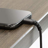 StarTech.com 3.3ft. / 1 m Heavy-Duty USB to Lightning Cable for iPhone & iPad - Black - MFi Certified (RUSBLTMM1MB)