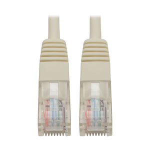 Tripp Lite N002-025-WH 25 Feet Cat5e 350MHz Molded Patch Cable RJ45M/M (White)