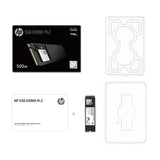 HP EX900 M.2 500GB PCIe 3.0 X4 Nvme 3D TLC NAND Internal Solid State Drive (SSD) - 2Yy44Aa#ABC