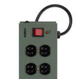 Belkin 10 Outlet Metal Surge Protector, F9D1000-15