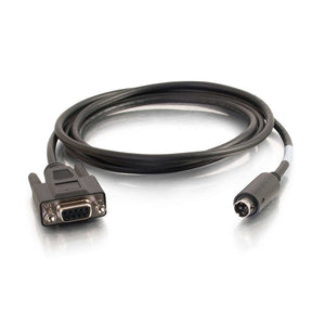 C2G 38539 Serial RS232 Projector Cable, ViewSonic Compatible, Black (6 Feet, 1.82 Meters)