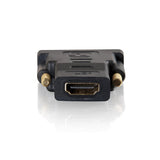 C2G 40746 Velocity DVI-D Male to HDMI Female Inline Adapter, Black