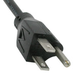 C2G 09482 18 AWG Universal Power Cord - NEMA 5-15P to IEC320C13, TAA Compliant, Black (15 Feet, 4.57 Meters)