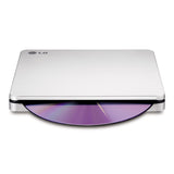 LG External Slim DVDRW 8X Slot-in USB Cyberlink Optical Drive GP70NS50