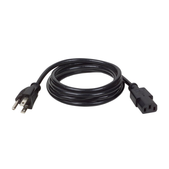 Tripp Lite P010-012 12 Feet AC Power Cable, 5-15P to C13