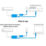 Microsoft Original Xbox Kinect Adapter for Xbox One S and Windows 10 PC