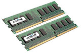 Crucial Technology 1 GB 24-Pin DIMM DR2 PC2-53 Memory Module (CT12864AA667)