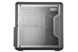 Cooler Master MasterBox Q500L Mini-Tower, Standard ATX, Transparent Side Panel, Fully Ventilated for Airflow