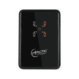 ARCTIC Home 4500 USB Portable Wall Charger, 4-Port 4.5A Total Output, Fast-Charge, US Plug, Black