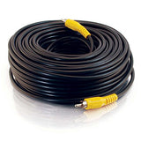 C2G 40456 Value Series Composite Video Cable, Black (50 Feet, 15.24 Meters)