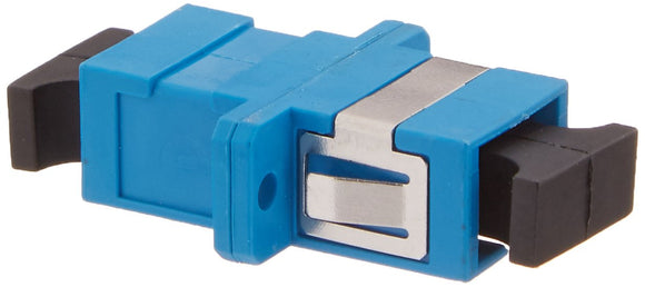 C2G 17437 SC-SC F/F Simplex Fiber Optic Coupler, Blue