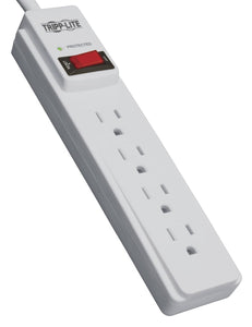 Tripp Lite TLP404 4-Outlet Surge Protector, 390 Joules