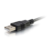 C2G 27423 Micro USB Cable - USB 2.0 A Male to Micro-USB B Male Cable, Black (1 Foot, 0.3 Meters)