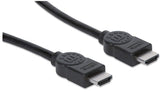 Manhattan 323246 10-Meter, Male - Male, High Speed HDMI Cable with Ethernet Channel, Black