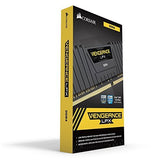 Corsair Vengeance LPX 64GB (4x16GB) DDR4 Dram 2666MHz C16 Memory KitCMK64GX4M4A2666C16, Black