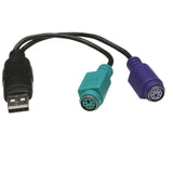 Manhattan 179027 USB to Dual Ps/2 Converter