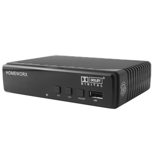 Mediasonic HOMEWORX HW130STB HDTV Digital Converter Box with Recording and Media Player Function