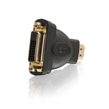 C2G 40745 Velocity DVI-D Female to HDMI Male Inline Adapter, Black