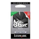 Lexmark 18C2170 # 36 XL High Yield Black Print Cartridge