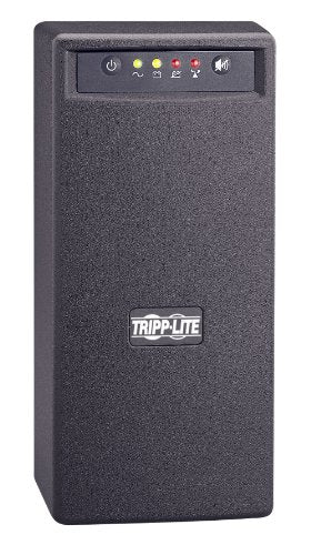 Tripp Lite SMART750USB 750VA 450W UPS Battery Back-Up Tower AVR 120V USB RJ45, 6 Outlets