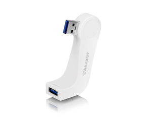 Aluratek USB 3.0 Port Extender for iMac (AUHM0301F)