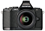 Olympus OM-D E-M5 V204041BU000 16MP Live MOS Interchangeable Lens Camera with 3.0-Inch Tilting OLED Touchscreen and 14-42mm Lens (Black)