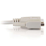 C2G 02645 DB25 F/F Serial RS232 Extension Cable, Beige (10 Feet, 3.04 Meters)