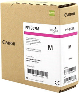 Canon PFI-307 M - 330 ml - Magenta - Original - Ink Tank - for imagePROGRAF iPF830, iPF830 MFP M40, iPF840, iPF840 MFP M40, iPF850, iPF850 MFP M40