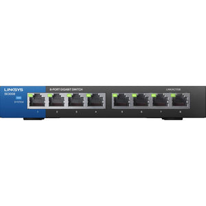 Linksys 8-Port Metallic Gigabit Switch (SE3008)