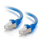 C2g 7ft Cat6a Snagless Stp Cable-Blu