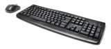 Kensington Pro Fit Wireless Combo Mouse and Keyboard Desktop Set (K72324US), Black