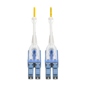 TRIPP LITE N370-03M-T 3M Premium Duplex SMF Single Mode 8.3/125 Uniboot Micron Fiber Optic Patch Cable LC/LC, 10'