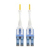 TRIPP LITE N370-03M-T 3M Premium Duplex SMF Single Mode 8.3/125 Uniboot Micron Fiber Optic Patch Cable LC/LC, 10'