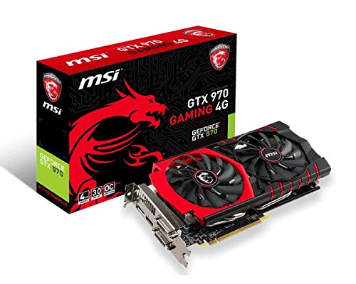 MSI GeForce 4GB 256-Bit GDDR5 Graphics Card