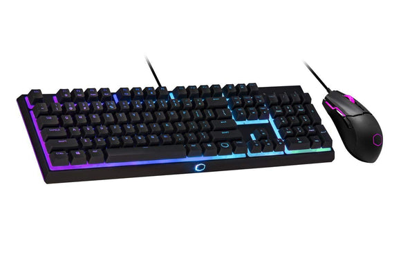 Cooler Master MS110 Combo Bundle with Mem-chanical Gaming Keyboard and Gaming Mouse with Optical Sensor