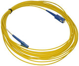 Cables To Go LC/SC Plenum-Rated 9/125 Simplex Single-Mode Fiber Patch Cable