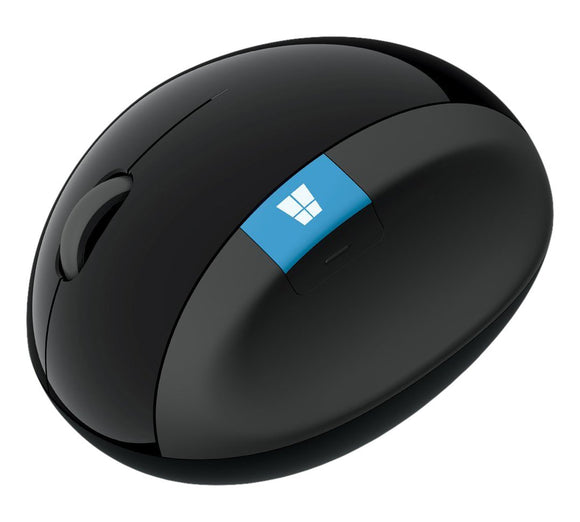 Microsoft Sculpt Ergonomic Mouse, Black (L6V-00002)