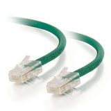 C2G 25515 Cat5e Cable - Non-Booted Unshielded Ethernet Network Patch Cable, Green (2 Feet, 0.60 Meters)