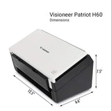 Visioneer Patriot H60 Duplex Scanner with Document Feeder