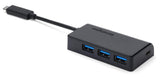 Kensington 33995 UC3100 USB C 4-Port Hub