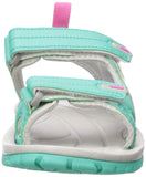 Northside Girls' Riverside II Sandal, Mint, 4 M US Big Kid