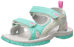 Northside Girls' Riverside II Sandal, Mint, 4 M US Big Kid